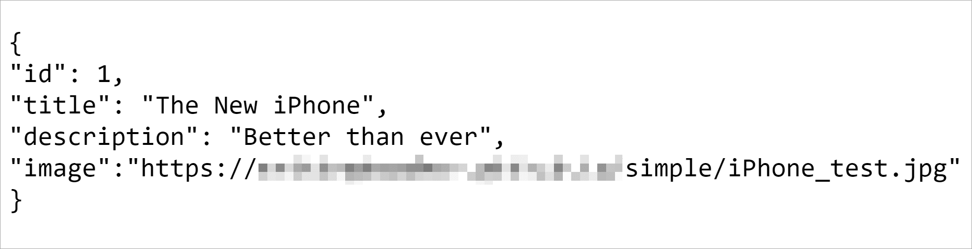 tinyEmail JSON feed file